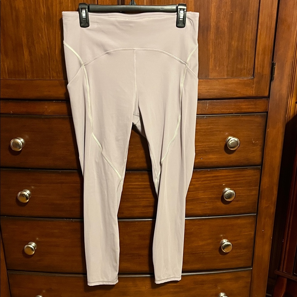 lululemon athletica Light Purplish-Gray Leggings